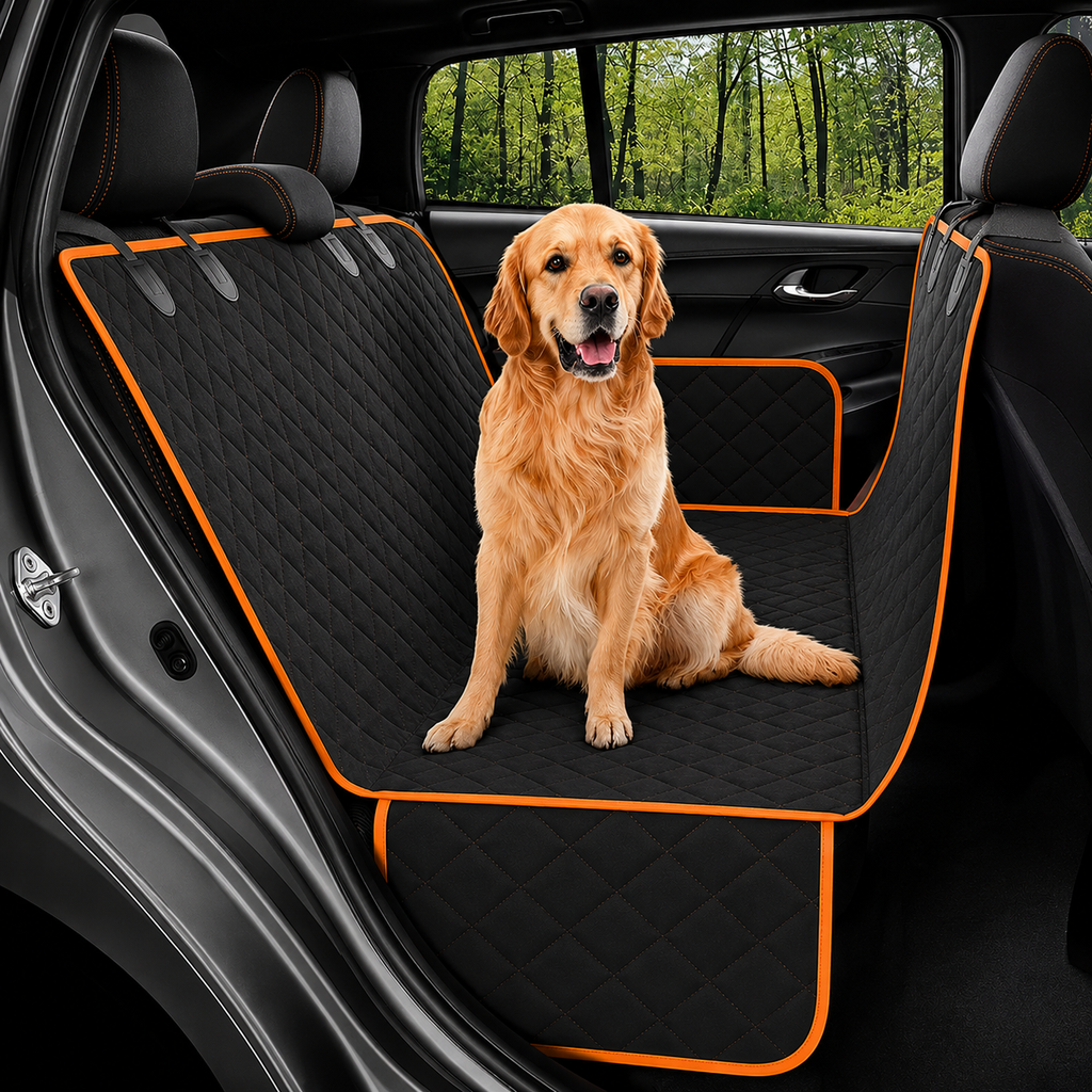 RoveHound™ Hard-Bottom Dog Car Seat Cover