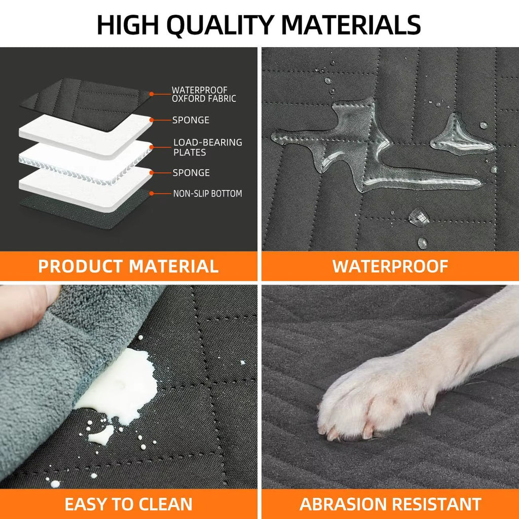 RoveHound™ Hard-Bottom Dog Car Seat Cover