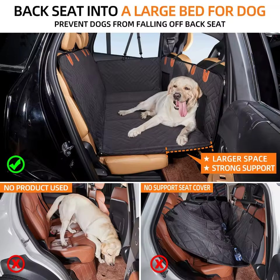 RoveHound™ Hard-Bottom Dog Car Seat Cover