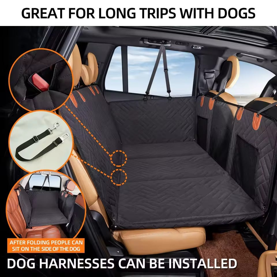 RoveHound™ Hard-Bottom Dog Car Seat Cover